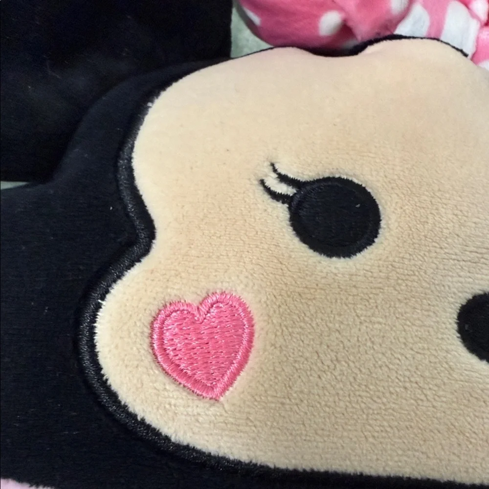 Squishmallows Pink and Black Stuffed Animal
